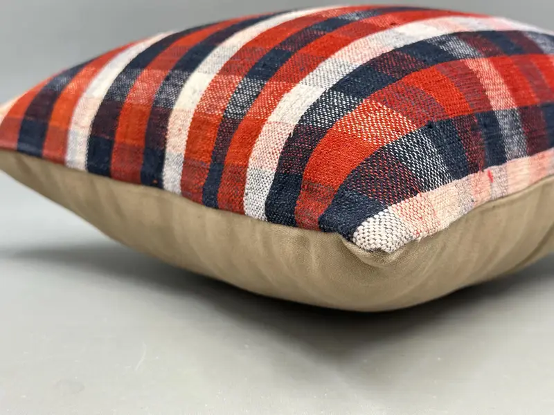 18x18 Beige Pillow Case, Ethnical Kilim Rug Pillow, Home Decor Pillow, Southwestern Pillow, Cushion, Antique Pillows, Authentic Cushion - 6