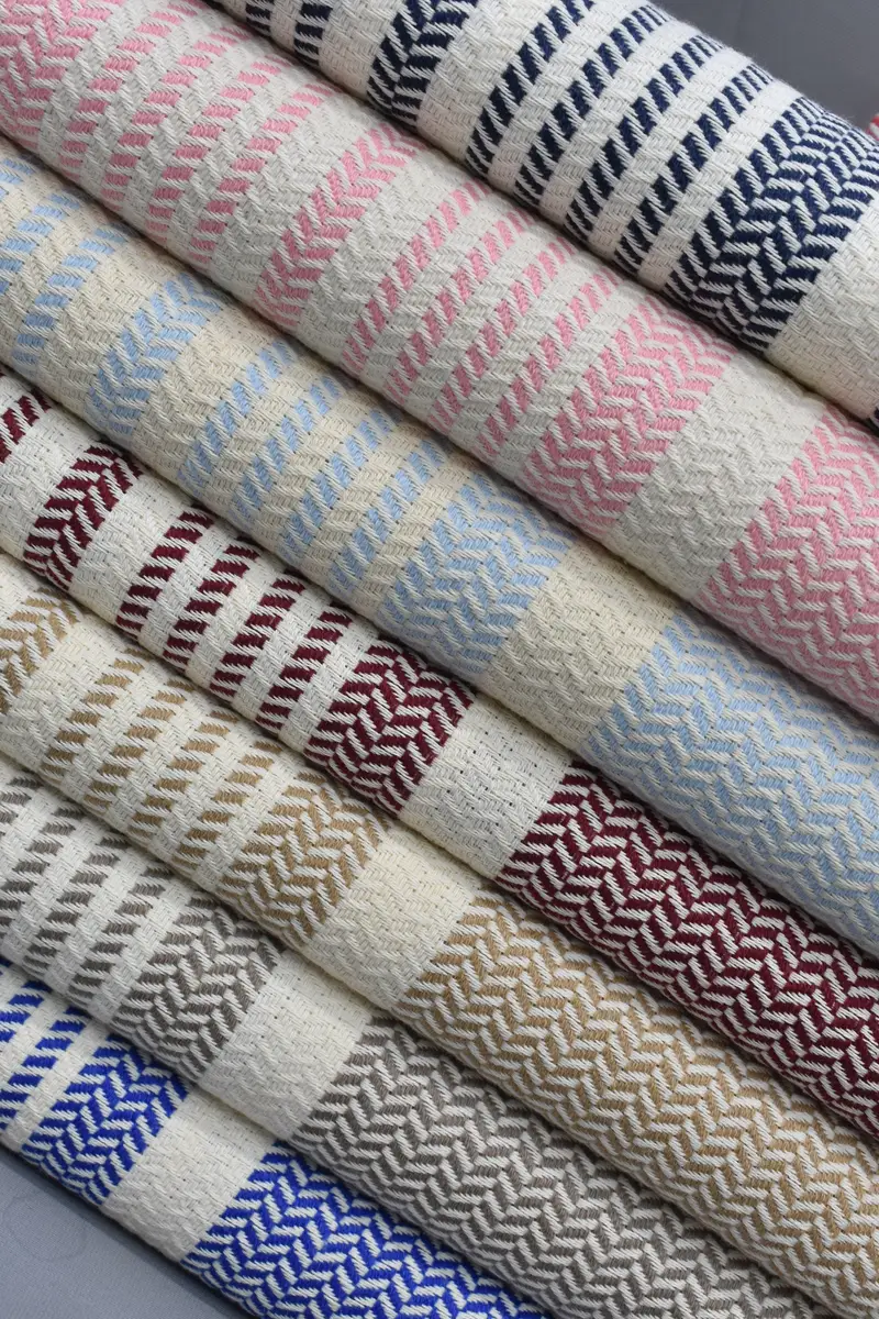 Turkish Towel Monogram, 70x40 Cotton Striped Towel, Custom Towel, Bridesmaid Gift Towel, Cotton towel, Handmade Turkish Towel, Wedding For Favor - 2