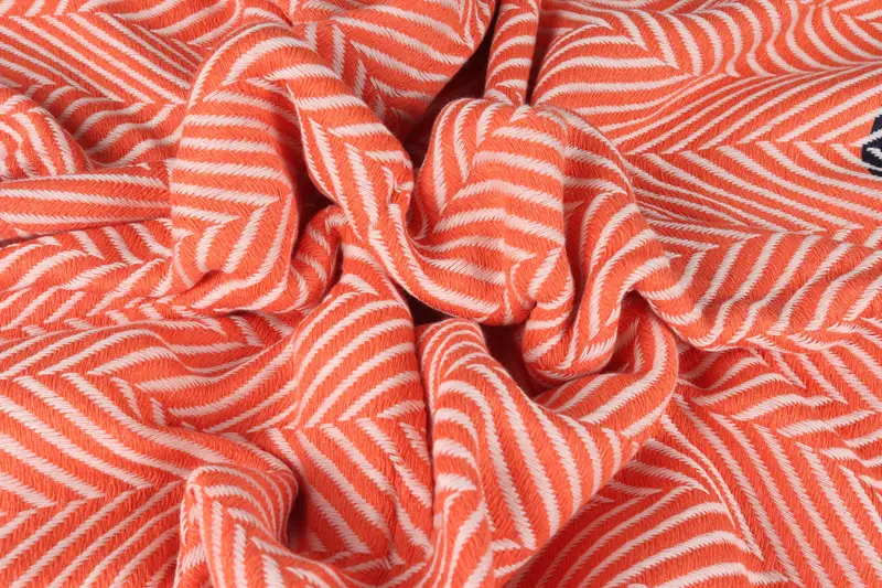 Wedding Day Gift For Bride, Beach Towel Monogram, Bachelorette Party Decorations, 84x40 Cotton Striped Towel, Lightweight towel, Embroidered Towel - 8