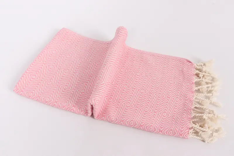 Bridesmaid Gifts, Bachelorette Party Favors, Summer Towel, Personalized Gift, Turkish Hand Towel, Travel Towel, 36x18 Cotton Zigzag Diamond Towel - 6