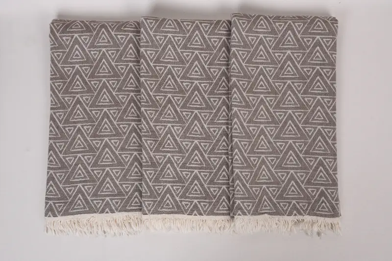70x36 Cotton Geometric Towel, Decorative Towel, Beach Theme Wedding Gift, Peshtemal, Spa Towel, Organic towel, Best Beach Towel, Turkish beach towel - 8