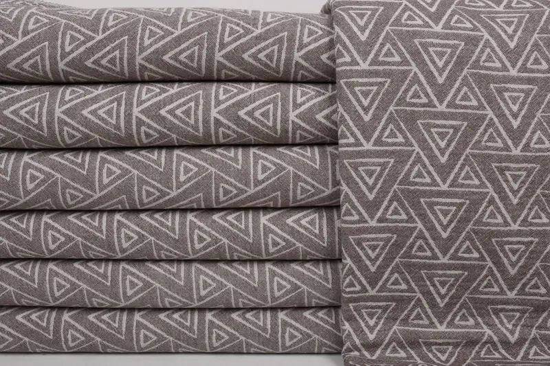 70x36 Cotton Geometric Towel, Decorative Towel, Beach Theme Wedding Gift, Peshtemal, Spa Towel, Organic towel, Best Beach Towel, Turkish beach towel - 2