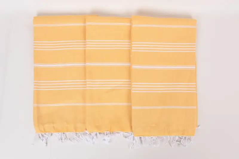 Custom Beach Towel, Travel Towel, Personalized Turkish Beach Towel, Personalize Gift, Summer Gift, Organic towel, 70x40 Cotton Striped Towel - 7