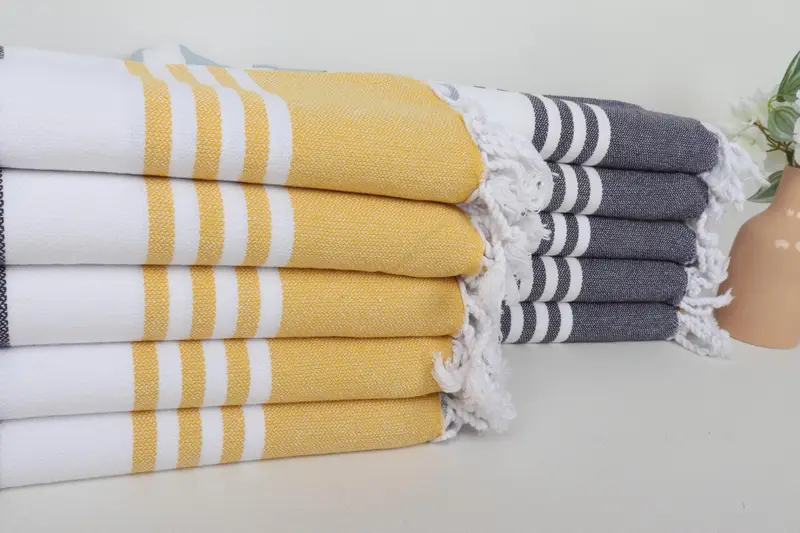 Bachelorette Party Favors, Bachelor Party Gifts, Custom Gift, Best Wedding Gift, Bridal Shower Gift, 70x36 Cotton Striped Towel, Beach Towel Bulk - 2