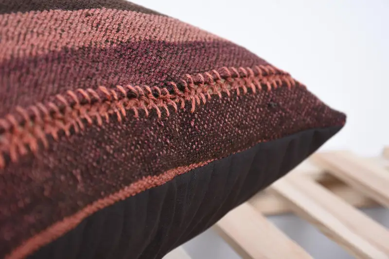Outdoor Bolster Cushion Case, 20x20 Brown Pillow, Pillow Sham, Boho Pillow, Boho Pillow Sham Cover, Toss Pillow, Gift Pillow, Tribal Pillow Case - 7