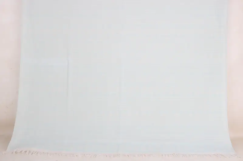 Bridesmaid Gift Personalized Beach Towel Kilim Design Ice Blue, 40x71 Inches