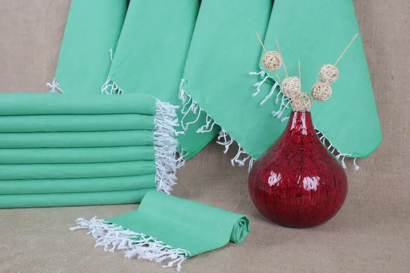 Toalla turca Beige sólido, paño de cocina de algodón de 24x36 pulgadas