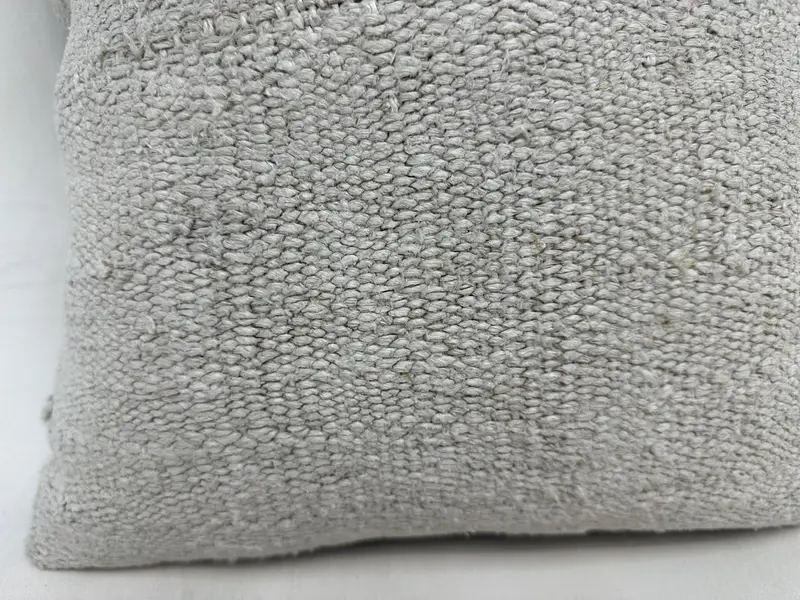 Cushion, Patio Pillow, Tribal Pillow Sham, Boho Pillow Sham Cover, Vintage Kilim Throw Pillow, 16x16 White Cushion Case, Pillow for Sofa - 2