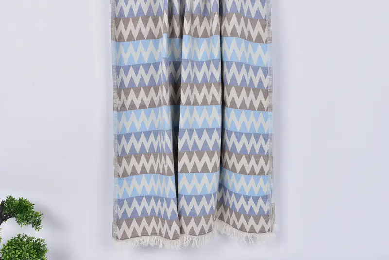 Bridesmaid Gift Towel, 70x40 Cotton Zigzag Design Towel, Spa Towel, Travel towel, Summer Gift Ideas, Halloween Gifts, Towel With Name, Custom Gift - 8