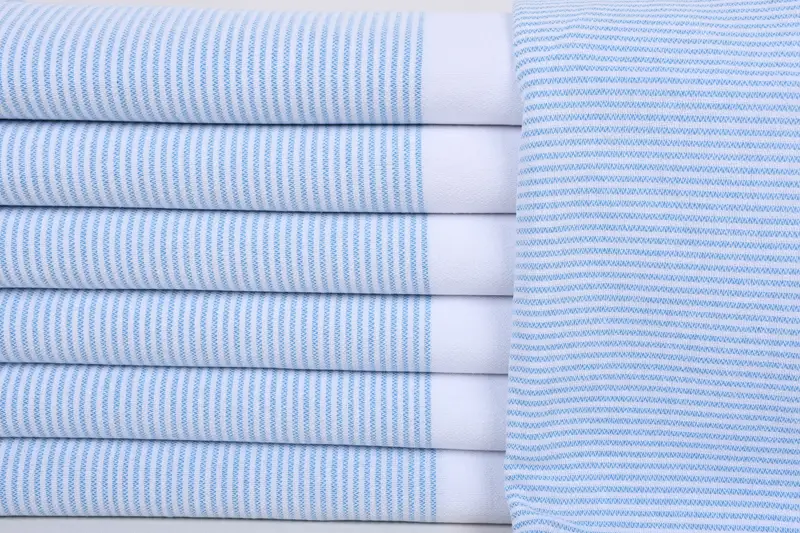 70x36 Cotton Striped Towel, Large Beach Towel Personalized, Monogrammed Beach Towel, Bachelorette Party Favors, Valentines Gift, Lightweight towel - 1