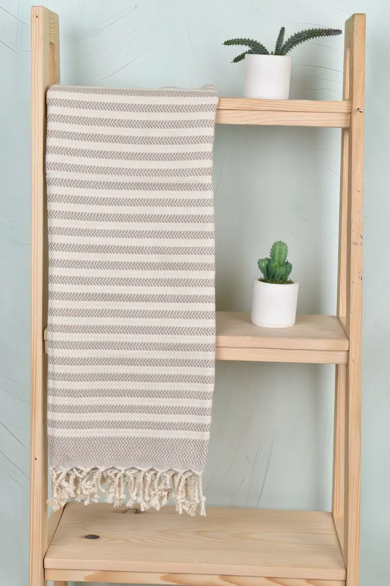 Gift Towel, Customized Turkish Towel, Bridal Shower Favors, Turkish Towel USA, Personalized Turkish Towel, 70x40 Cotton Chevron Towel, Travel Towel - 8