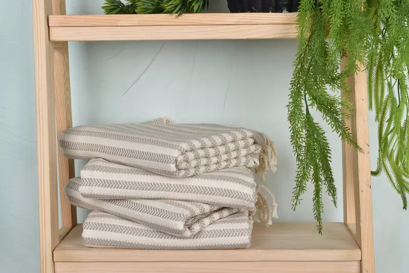 Gift Towel, Customized Turkish Towel, Bridal Shower Favors, Turkish Towel USA, Personalized Turkish Towel, 70x40 Cotton Chevron Towel, Travel Towel - 7