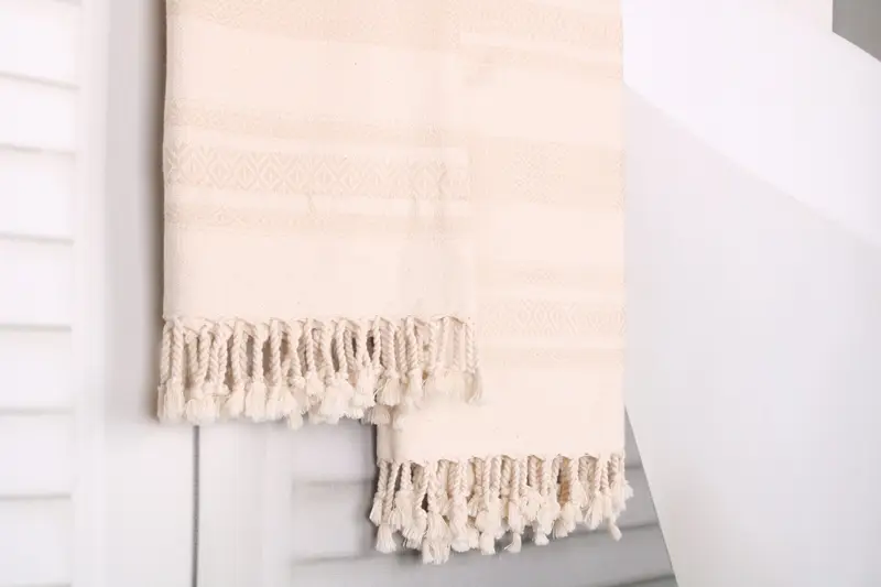 70x36 Cotton Diamond Towel, Unique Wedding Gift, Personalized Gifts, Bulk Order Towel, Monogram Beach Towel, Wedding Shower Gift, Absorbent towel - 8