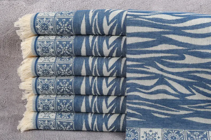 Bachelorette Party Gifts For Bride, Wedding Favors, Mother Of The Groom Gift, 28x20 Cotton Striped Towel, Monogram Kitchen Towel, Turkish Tea Towel - 2