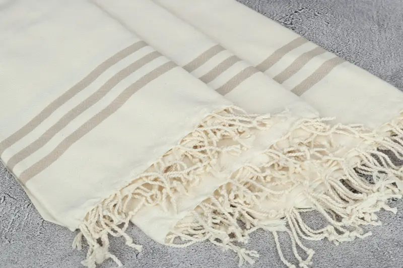Yoga Towel, Bride Gift, Custom Wedding Towel, Pool Towels, Custom Towel, 70x40 Cotton Striped Towel, Lightweight Turkish towel, Lightweight towel - 5