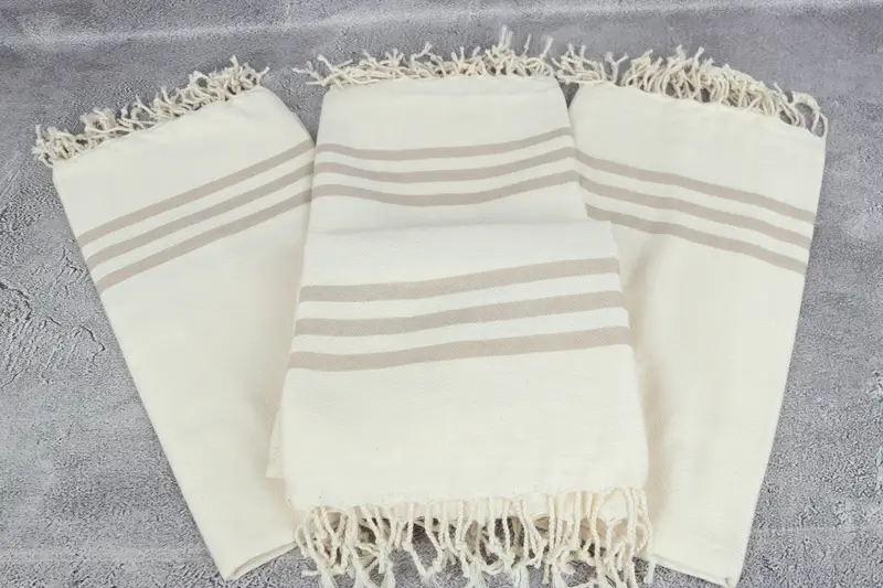 Yoga Towel, Bride Gift, Custom Wedding Towel, Pool Towels, Custom Towel, 70x40 Cotton Striped Towel, Lightweight Turkish towel, Lightweight towel - 4
