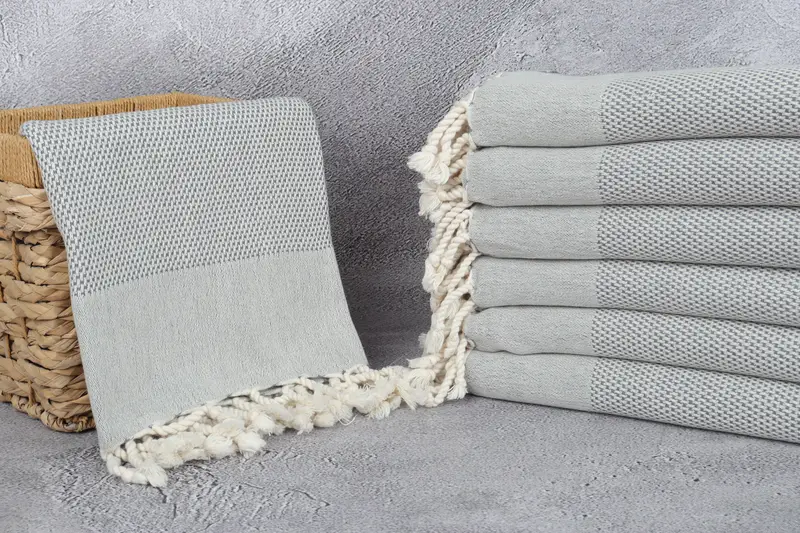 70x40 Cotton Geometric Towel, Custom Beach Towel, Beach Theme Wedding Gift, Bridal Shower Gift, Bridesmaid Gift Towel, Bridal Party Gifts - 3