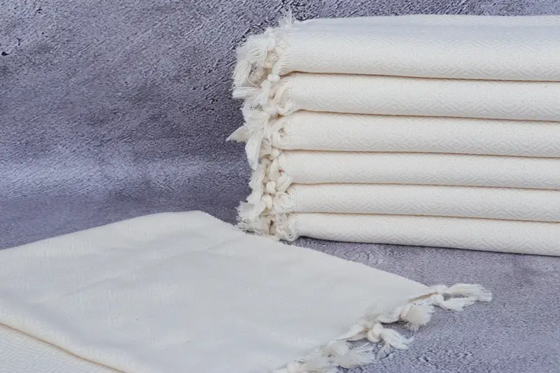 Organic Tea Towel, Spa Gift, Monogrammed Hand Towel, Turkish Hand Towel, Beach Wedding Favor, 36x20 Cotton Diamond Towel, Turkish Tea Towel - 2