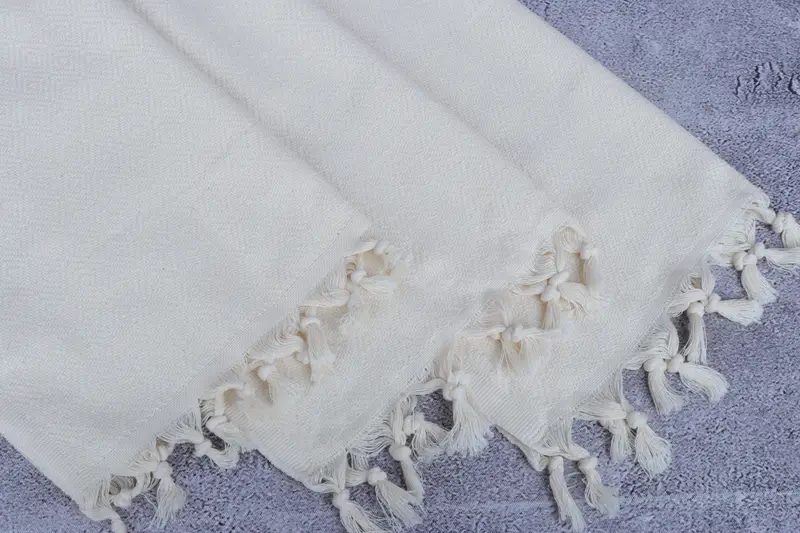 Organic Tea Towel, Spa Gift, Monogrammed Hand Towel, Turkish Hand Towel, Beach Wedding Favor, 36x20 Cotton Diamond Towel, Turkish Tea Towel - 5