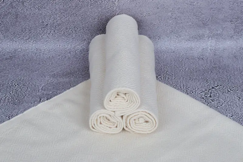 Organic Tea Towel, Spa Gift, Monogrammed Hand Towel, Turkish Hand Towel, Beach Wedding Favor, 36x20 Cotton Diamond Towel, Turkish Tea Towel - 7