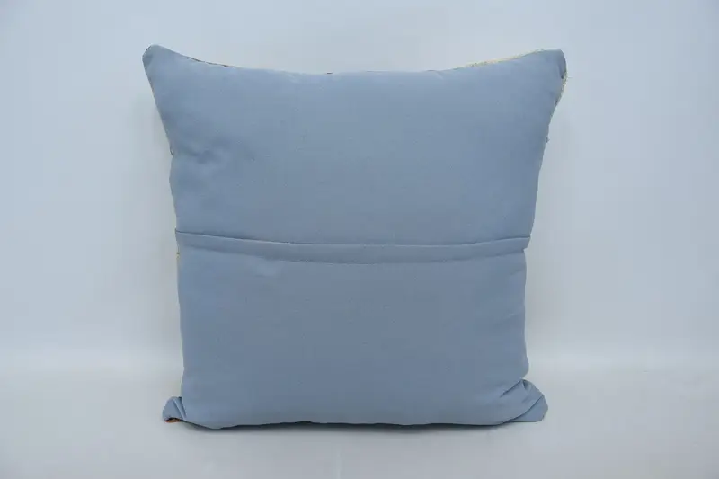 Boho Pillow, Gift Pillow, Handmade Pillow Cover, Vintage Pillow, Couch Cushion Case, 28x28 Beige Pillow Cover, Pillow Cover - 6