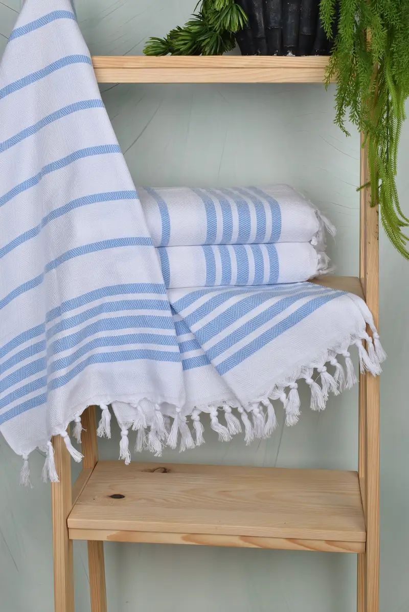 Bathroom Towels, Turkish Towel, Beach Bachelorette Party Decorations, 36x24 Cotton Herringbone Towel, Monogrammed Hand Towel, Monogram Hand Towel - 6