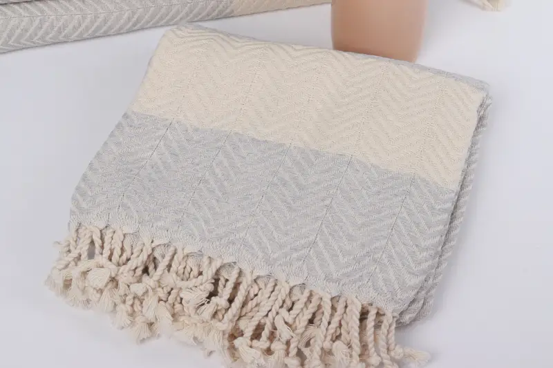 Personalized Gift For Him, 70x40 Cotton Zig zag Towel, Turkish beach towel, Scarf Towel, Mexico Bachelorette Party Gifts, Bachelor Gifts, Soft towel - 5