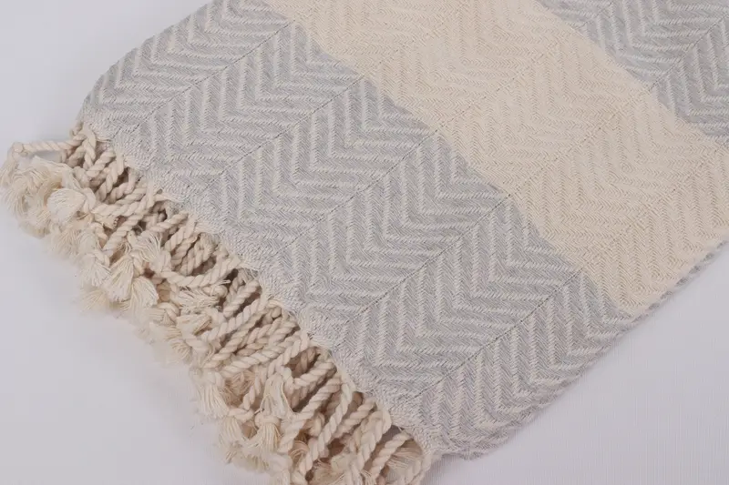 Personalized Gift For Him, 70x40 Cotton Zig zag Towel, Turkish beach towel, Scarf Towel, Mexico Bachelorette Party Gifts, Bachelor Gifts, Soft towel - 7