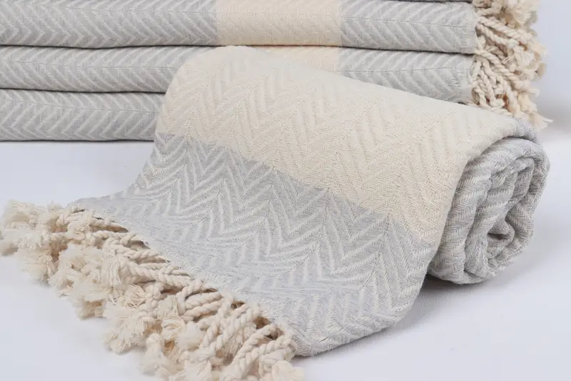 Personalized Gift For Him, 70x40 Cotton Zig zag Towel, Turkish beach towel, Scarf Towel, Mexico Bachelorette Party Gifts, Bachelor Gifts, Soft towel - 4