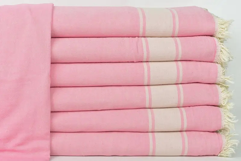 Baby Boy Gift, Bachelorette Party Favors, 70x60 Cotton Striped Towel, Large Beach Towel Personalized, Decorative Blanket, Monogram Blanket - 1