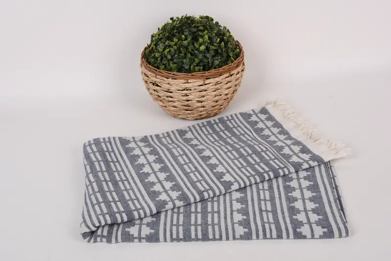 Organic towel, Bride Gift, Best Wedding Gift, Beach Theme Wedding Gift, Bridal Shower Gift, Turkish towel, 70x40 Cotton Set of 8 Towel, Guest Towel - 4