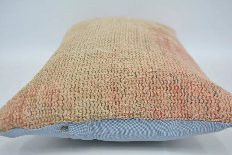 Pillow for Couch, Boho Pillow, Outdoor Throw Pillow Case, Vintage Kilim Throw Pillow, Pillow Sham, 12x20 Beige Cushion - 5