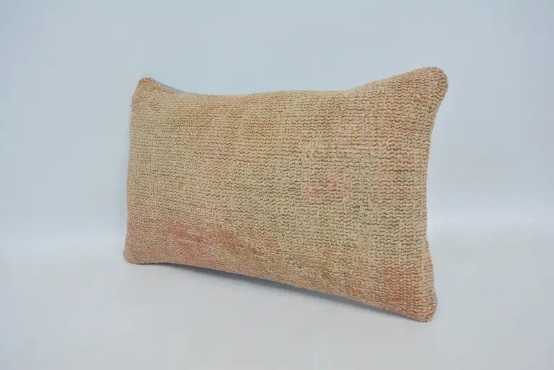 Pillow for Couch, Boho Pillow, Outdoor Throw Pillow Case, Vintage Kilim Throw Pillow, Pillow Sham, 12x20 Beige Cushion - 4