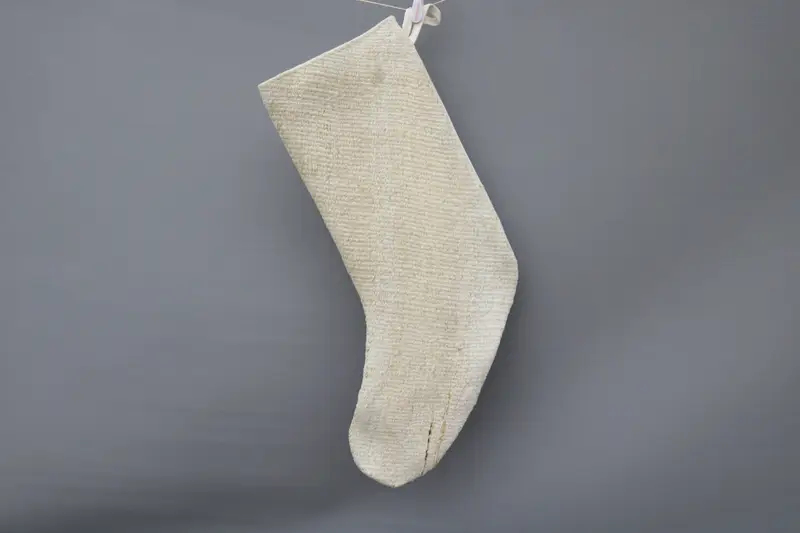 Zarif Bej Noel Çorabı, Şenlikli Süs Desenli Çorabı