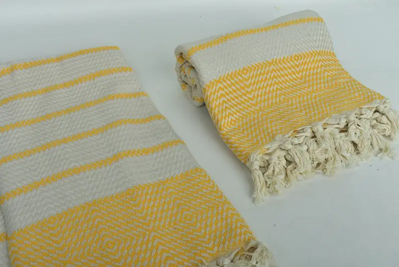 Best Friend Wedding Gift, Monogram Turkish Towel, Embroidered Towel, Christmas Gift, 80x40 Cotton Diamond Towel, Sand-free towel, Spa Gift Towel - 7