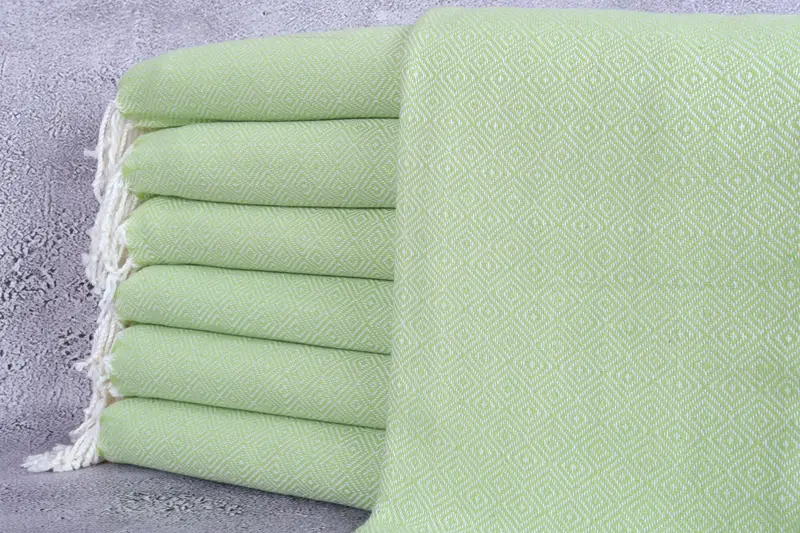 Spa Gift, Cotton towel, Wedding Gift, Beach Towel Gift, Turkish Towel Beach Towel, Girls Weekend Getaways Ideas, 70x38 Cotton Diamond Towel - 1