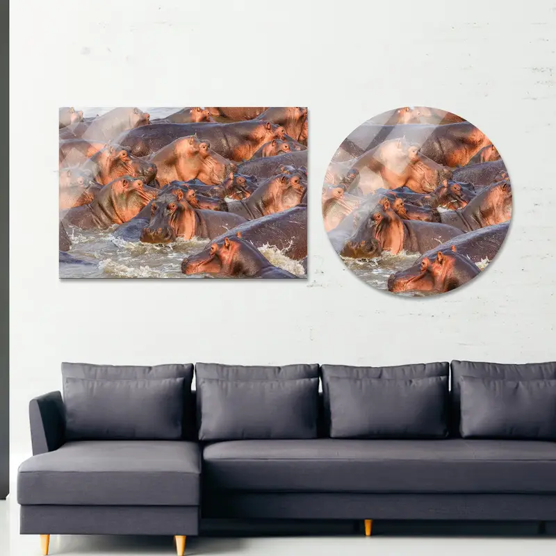 Zarif Yaban Hayatı Kanvası: Çatı Katınız için Vahşi Hayvan Sanatı