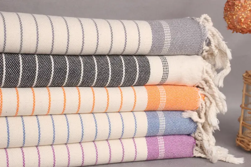 Bachelorette Gifts, Personalized Turkish Towel, Best Wedding Gift, Spa Towel, 70x40 Cotton Striped Towel, Bridesmaid Gift, Valentines Day Gift Idea - 2