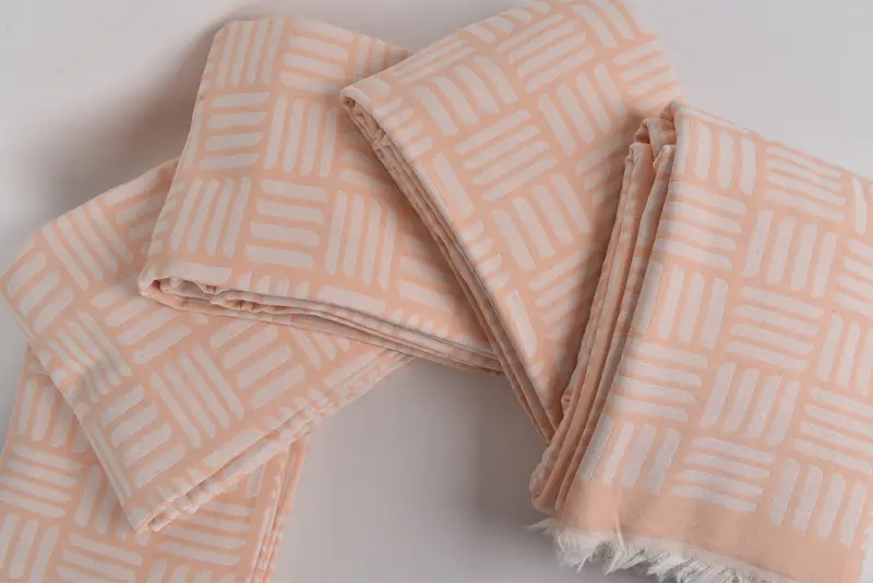 96x88 Cotton Geometric Towel, Personalized Blanket, Bridal Shower Gift, Bohemian Bedspread, Custom Wedding Gifts, Turkish Towel Beach Blanket - 3
