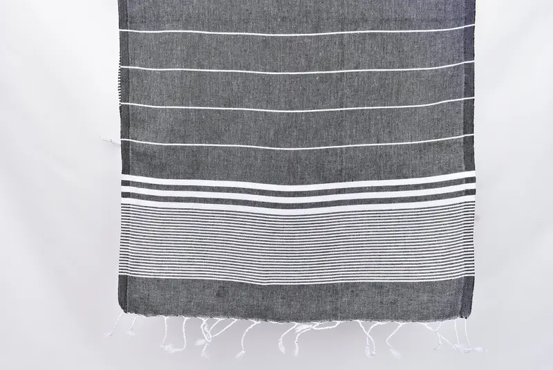 Family Gift, Bridesmaid Towel, Monogram Hand Towel, Boyfriend Gift, Wedding Gift, 40x24 Cotton Striped Towel, Custom Wedding Gifts, Wedding Favors - 8