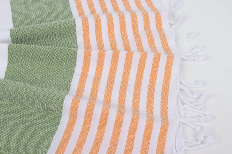 Turkish Towel Set, Personalized Beach Towel, 70x40 Cotton Striped Towel, Quick-Dry Beach Towel, House Warming Gift, Absorbent Turkish towel - 8