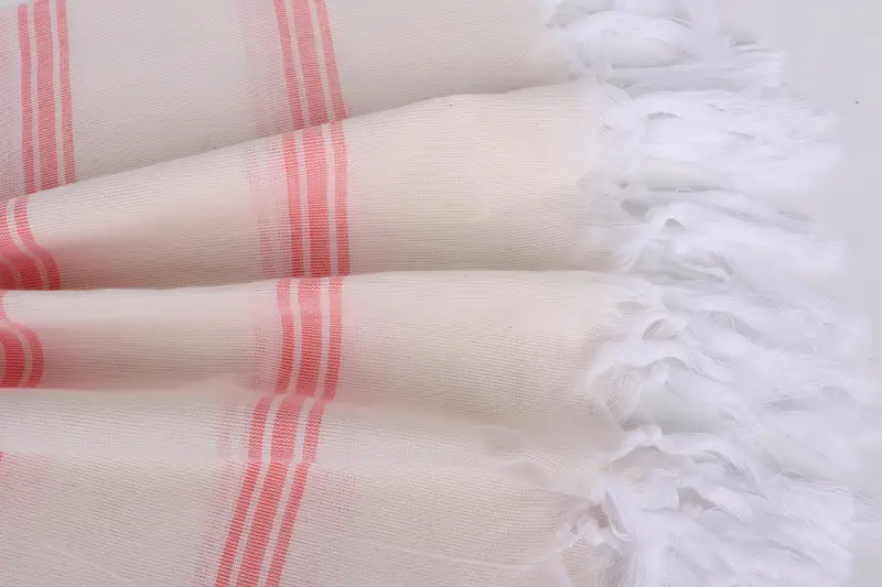 Bachelorette Party Favors, Lightweight Turkish towel, Spa Gift, Custom Towel, Handwoven organic Turkish towel for spa, 70x40 Cotton Striped Towel - 8