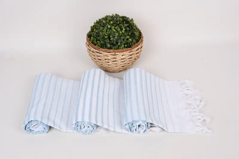 Hammam towel, Bachelorette Party Gifts, Wedding Gifts Towel, Fouta towel, Bride Gift, 70x40 Cotton Striped Towel, Personalized Home Gift Wedding - 8