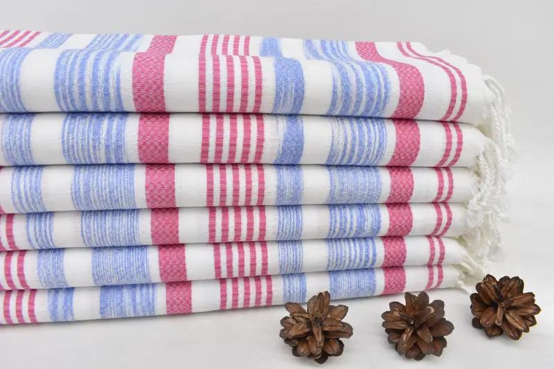 Cotton towel, Valentines Day Gift For Him, Gift For Him, Best Friend Wedding Gift, Beach Towel Bulk, 70x40 Cotton Striped Towel, Custom Wedding Gift