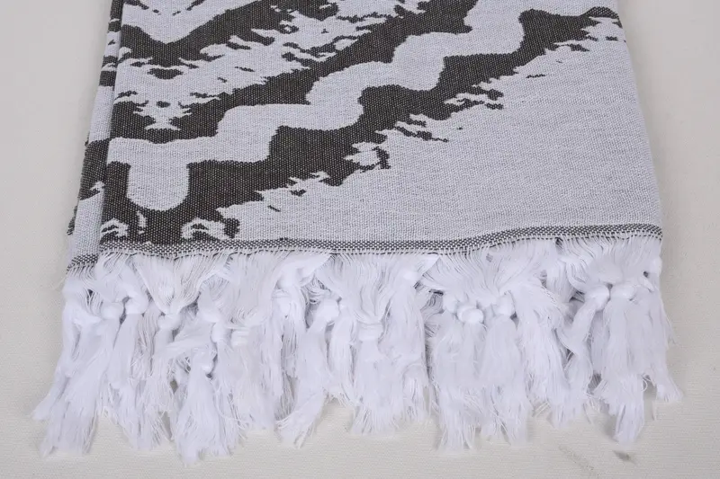 Beach Wedding Favor, Wedding Favors, Turkish Cotton Throw Blanket, Bedspread, 80x60 Cotton Set of 5 Towel, Gift For Best Friend, Bachelorette Gifts - 4