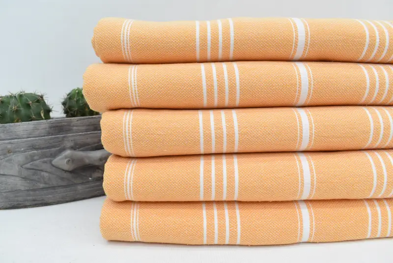 Engagement Gift, 70x40 Cotton Striped Towel, Beach Size Towel, Kids Beach Towel, Monogram Towels, Beach towel, Peshtemal Towel, Thin towel - 2