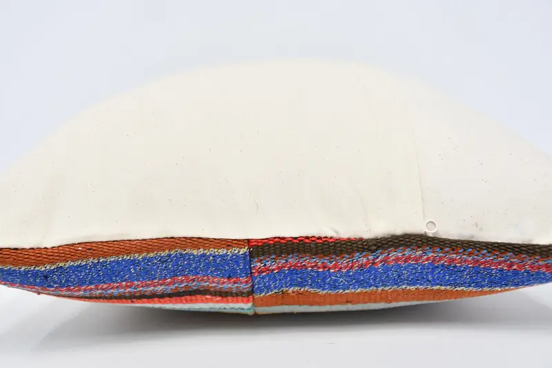 Home Decor Pillow, Boho Throw Cushion, Kilim Pillow, Boho Pillow Sham Cover, Cushion Case, Sofa Bolster Cushion Case, 20x20 Red Pillow - 6