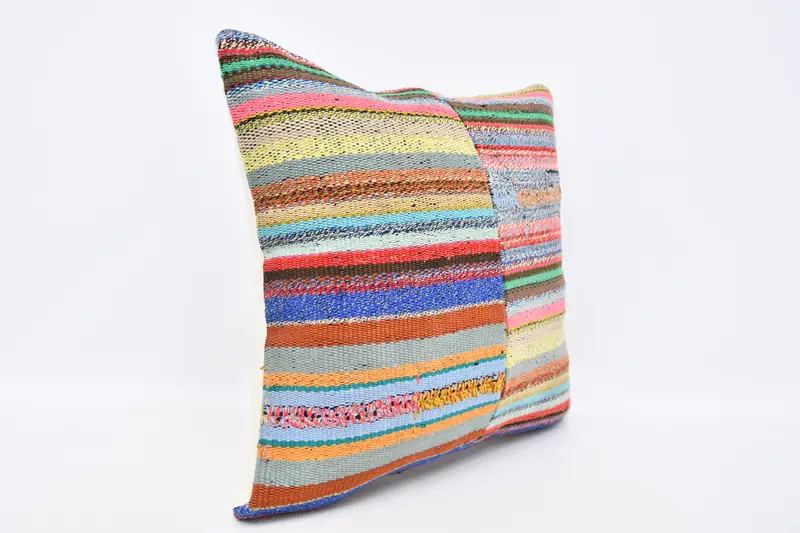 Home Decor Pillow, Boho Throw Cushion, Kilim Pillow, Boho Pillow Sham Cover, Cushion Case, Sofa Bolster Cushion Case, 20x20 Red Pillow - 3