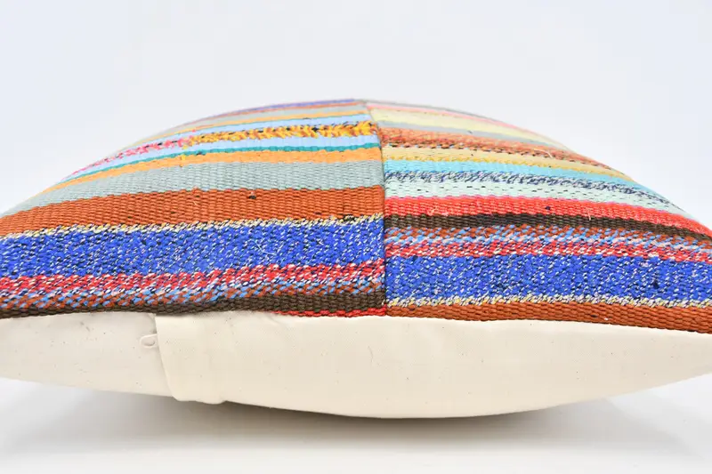 Home Decor Pillow, Boho Throw Cushion, Kilim Pillow, Boho Pillow Sham Cover, Cushion Case, Sofa Bolster Cushion Case, 20x20 Red Pillow - 5