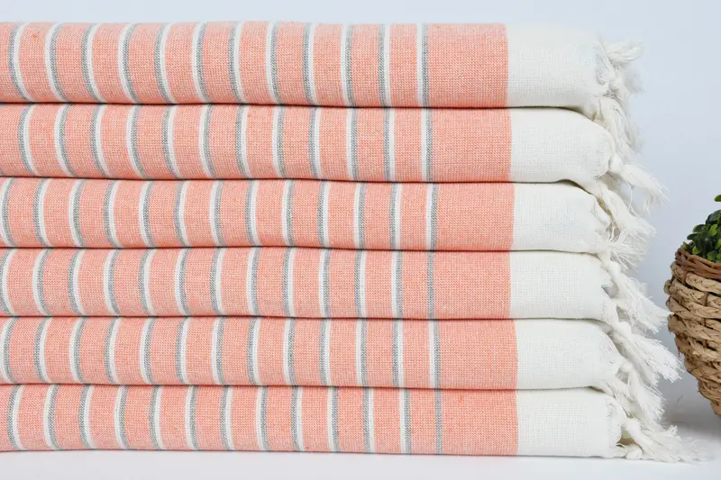 Unique Gift, Best Wedding Gift, Custom Hand Towel, 36x18 Cotton Striped Terry Towel, Personalized Kitchen Towel, Best Friend Gift, Wedding Gift - 2